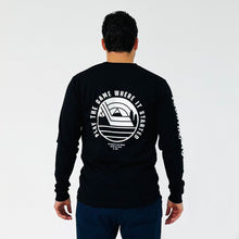 Load image into Gallery viewer, HORIZON LONG SLEEVE ORGANIC COTTON TEE
